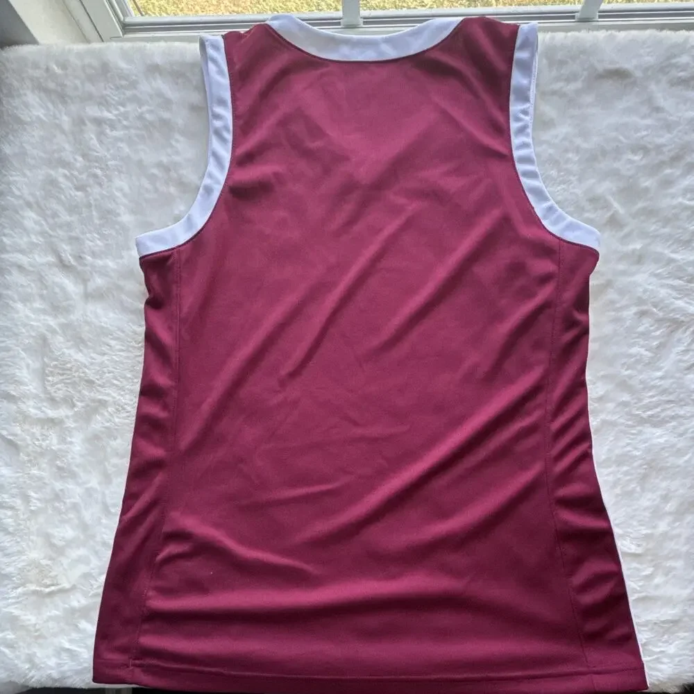 Nike Dri-FIT Women's Sleeveless Basketball Jersey Size M Blue Polyester